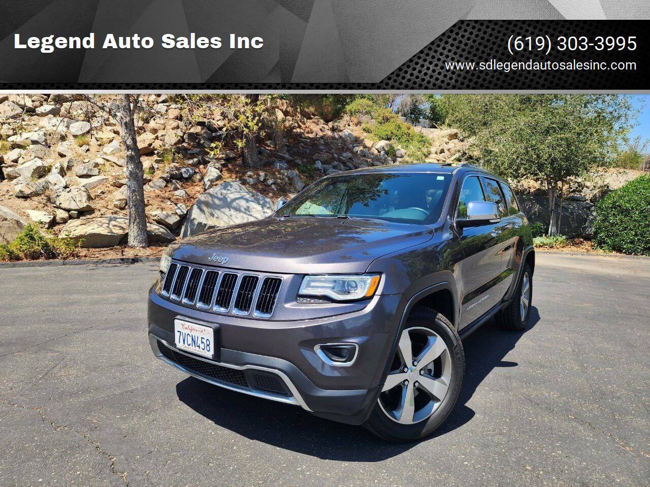 2016 Jeep Grand Cherokee Limited — SUV — 106,000 mi — Lemon Grove, CA