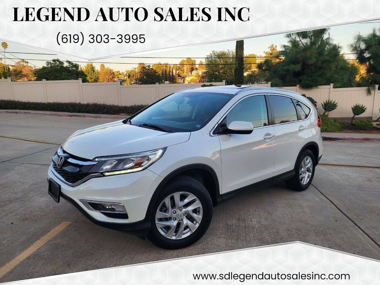 2016 Honda CR-V EX-L — SUV — 57,000 mi — Lemon Grove, CA