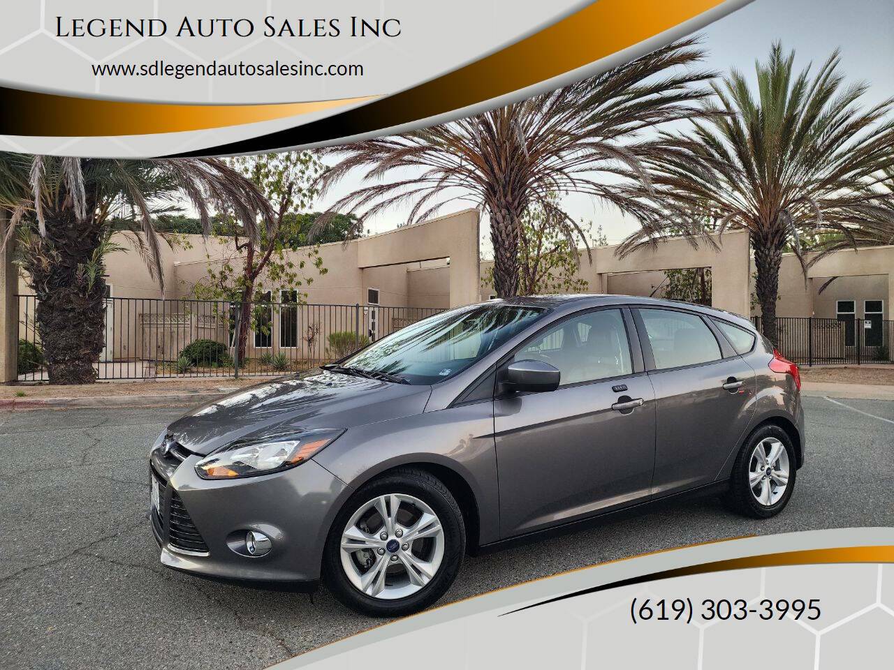 2012 Ford Focus SE — Hatchback — 150,000 mi — Lemon Grove, CA