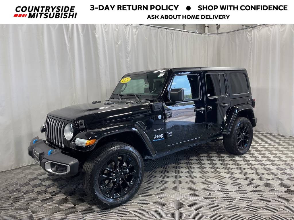 2023 Jeep Wrangler Sahara 4xe — SUV — 48,526 mi — Countryside, IL