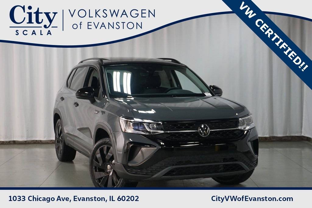2024 Volkswagen Taos SE Black — SUV — 8,064 mi — Evanston, IL
