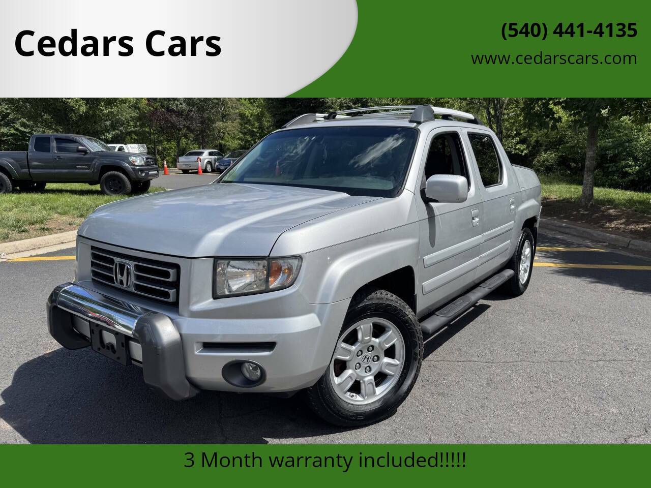 2007 Honda Ridgeline RTL — Pickup Truck — 121,000 mi — Chantilly, VA