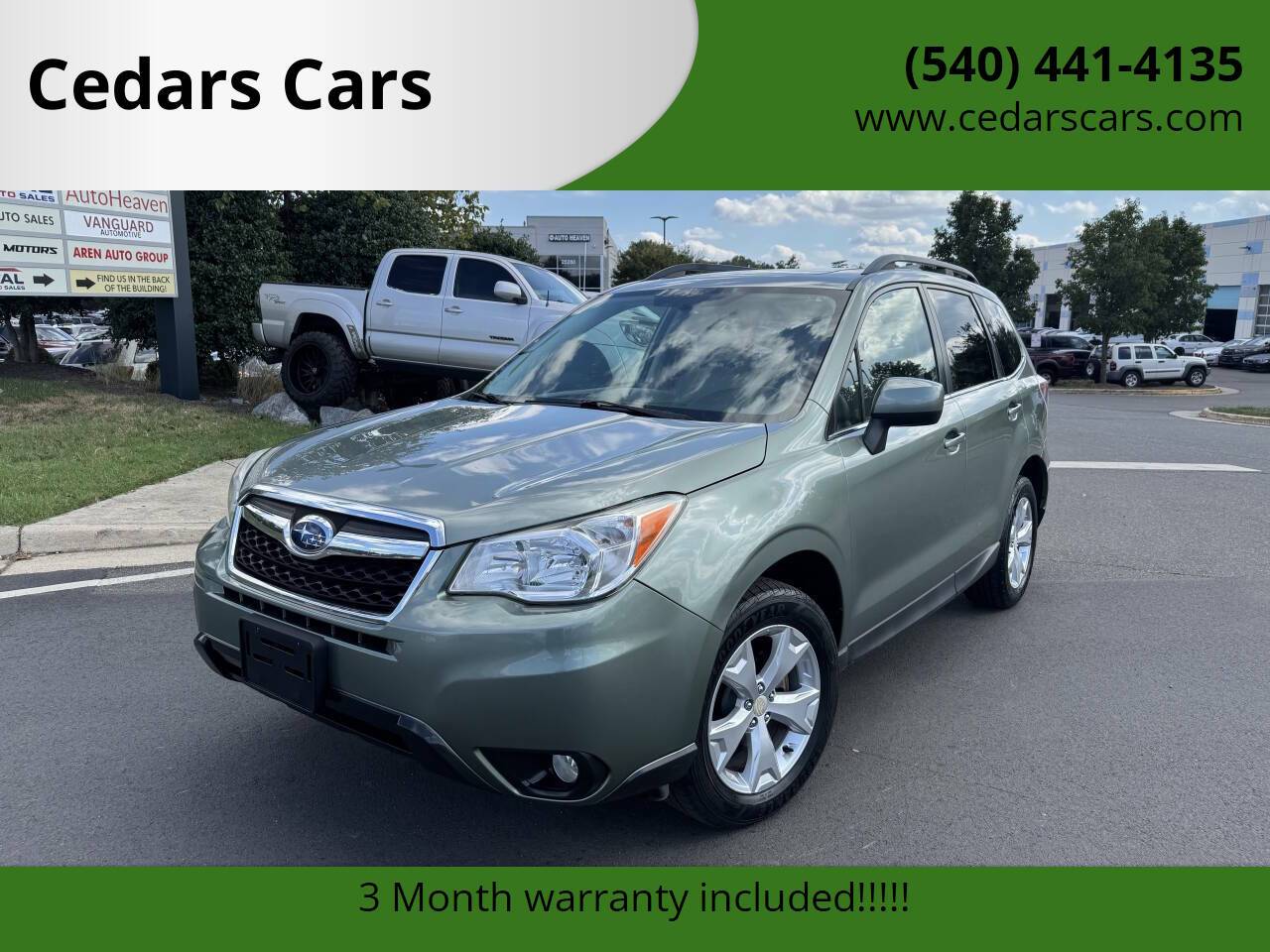 2014 Subaru Forester 2.5i Limited — SUV — 74,000 mi — Chantilly, VA