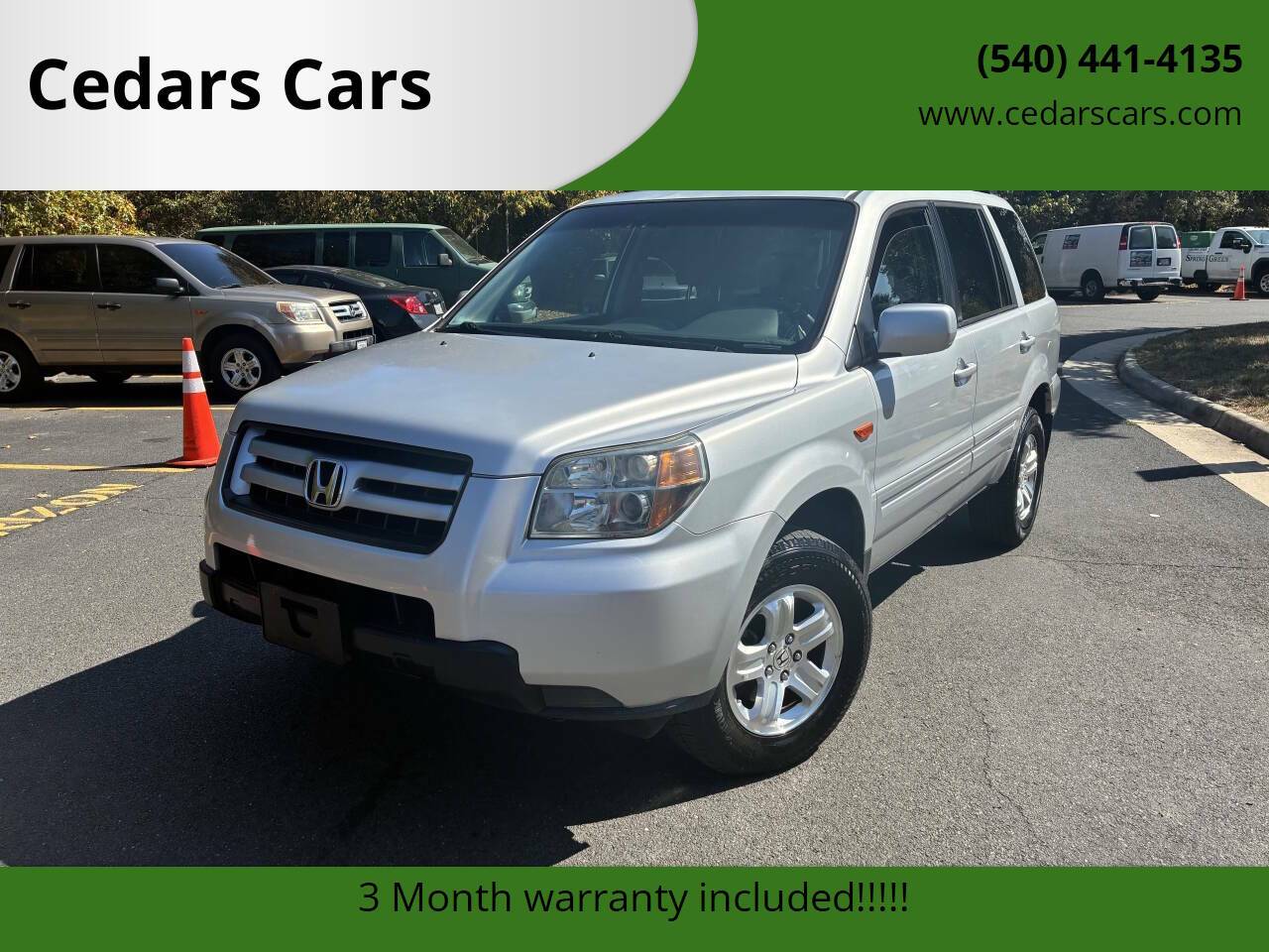 2008 Honda Pilot VP — SUV — 59,000 mi — Chantilly, VA