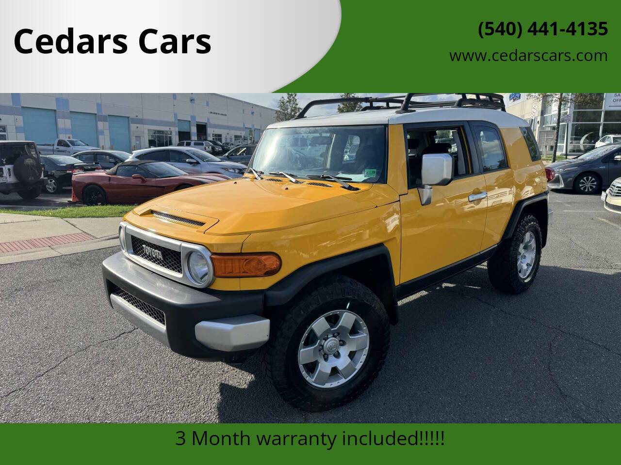 2008 Toyota FJ Cruiser Base — SUV — 49,000 mi — Chantilly, VA