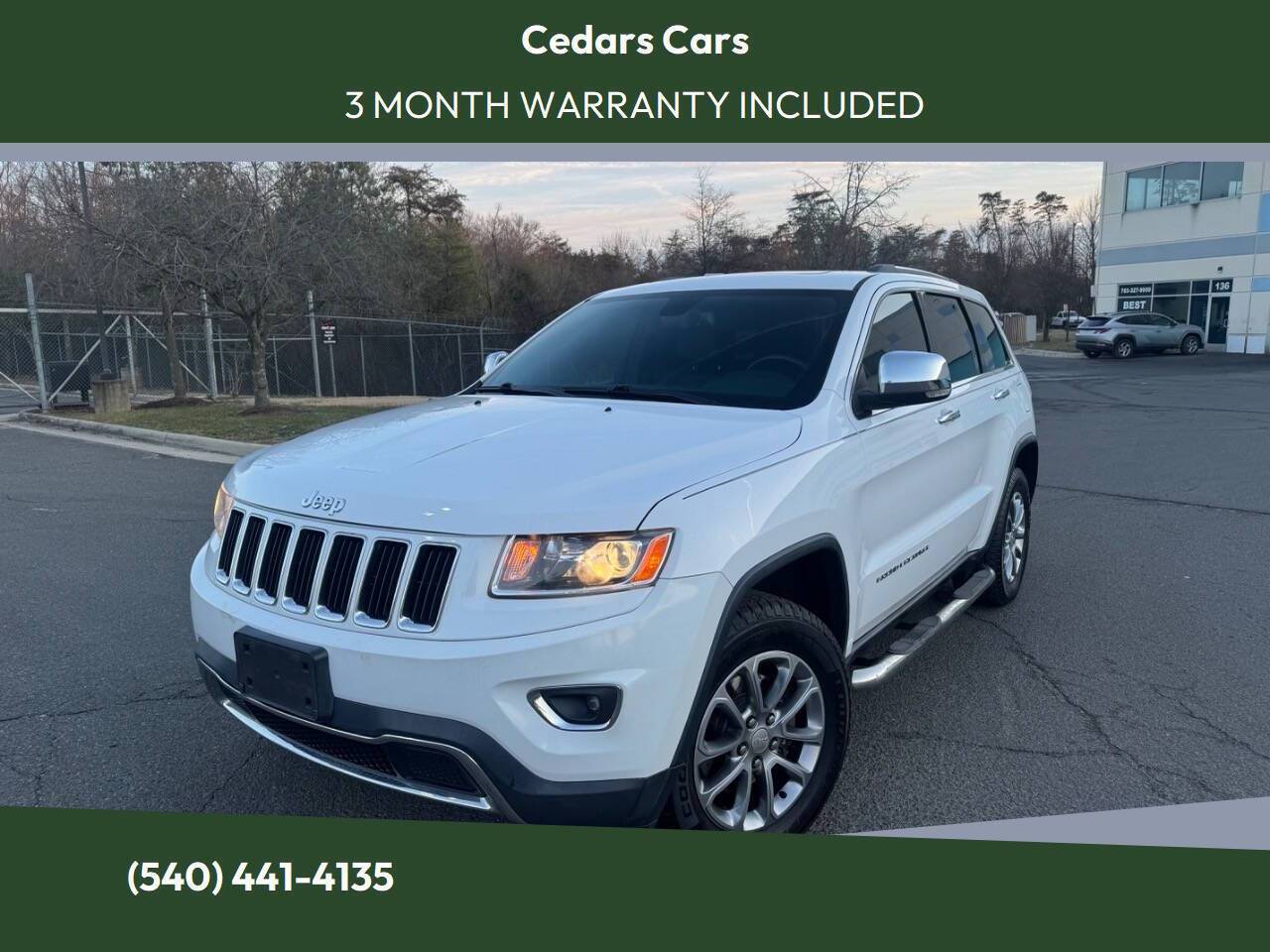 2015 Jeep Grand Cherokee Limited — SUV — 74,700 mi — Chantilly, VA