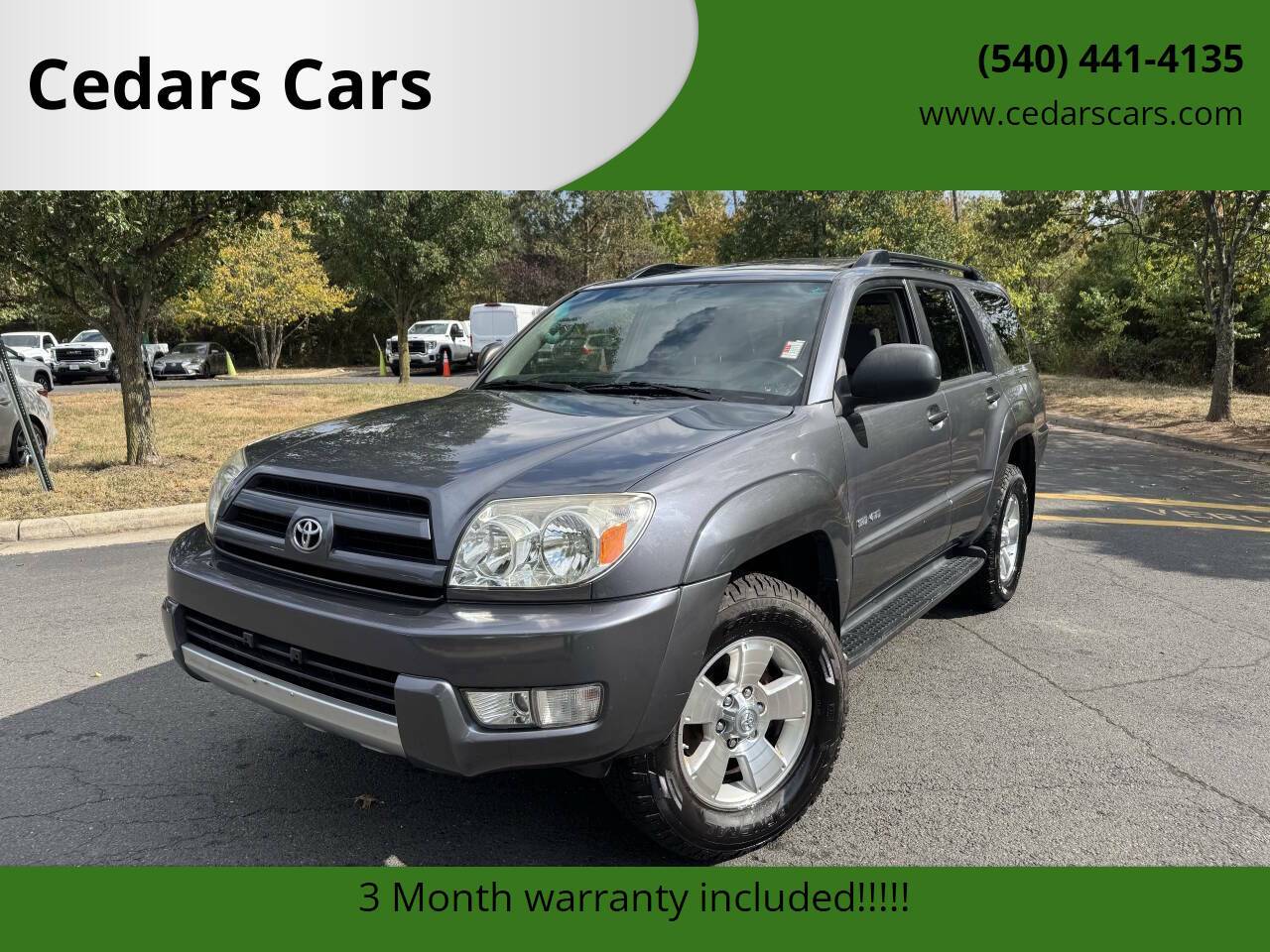 2004 Toyota 4Runner SR5 — SUV — 125,940 mi — Chantilly, VA