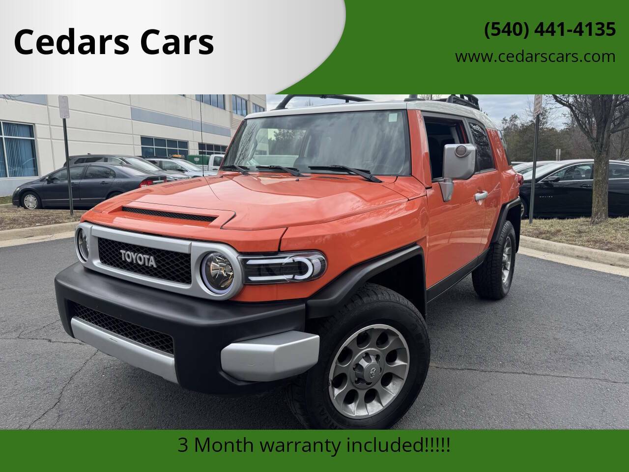 2013 Toyota FJ Cruiser Base — SUV — 112,000 mi — Chantilly, VA