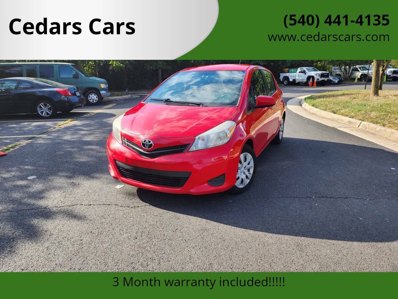 2012 Toyota Yaris LE — Hatchback — 85,000 mi — Chantilly, VA