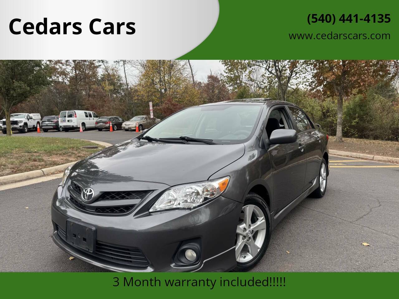 2011 Toyota Corolla S — Sedan — 88,000 mi — Chantilly, VA