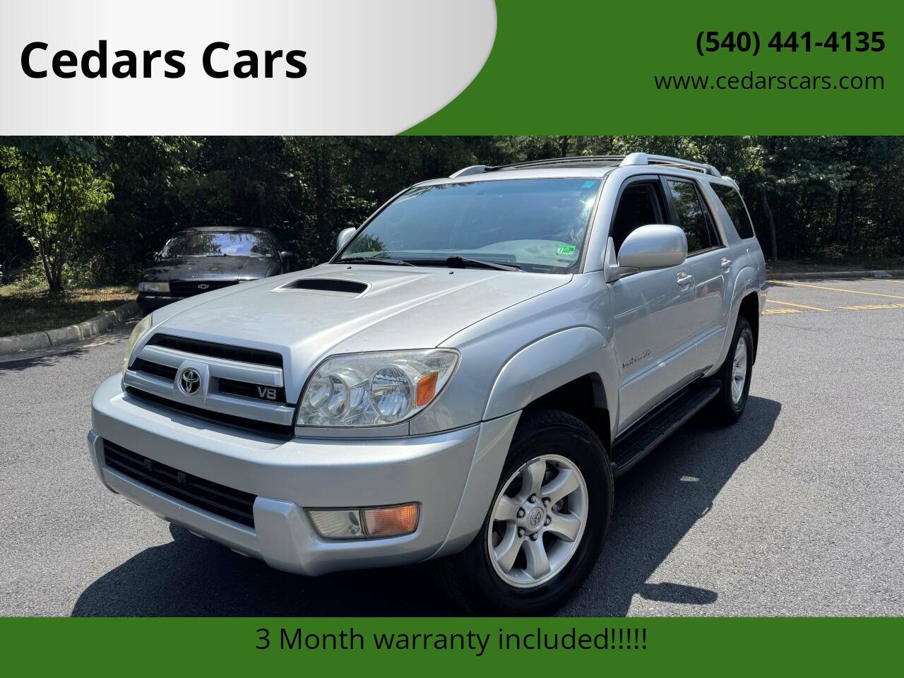 2004 Toyota 4Runner SR5 Sport — SUV — 184,000 mi — Chantilly, VA