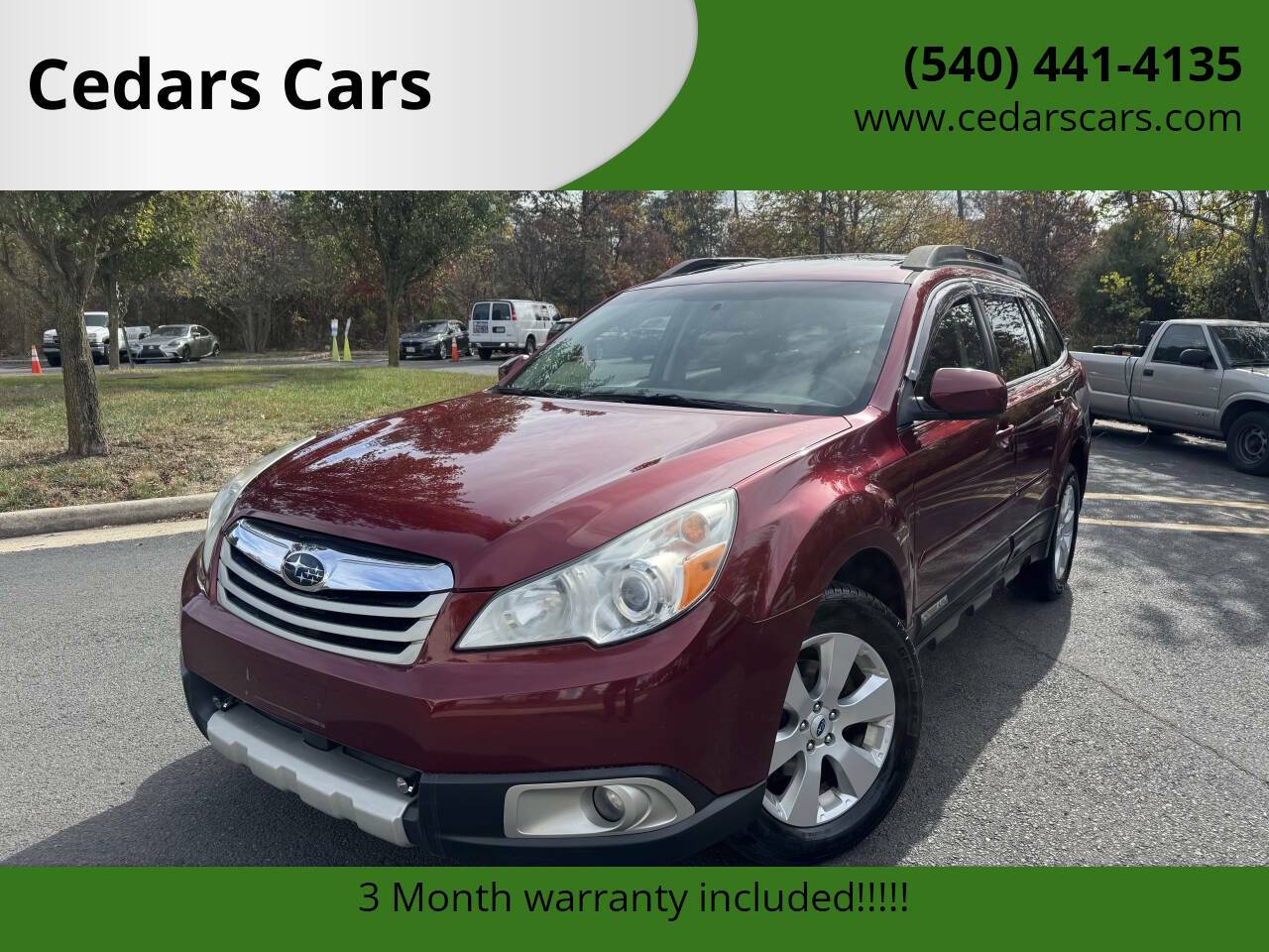 2012 Subaru Outback 2.5i Limited — SUV — 89,000 mi — Chantilly, VA