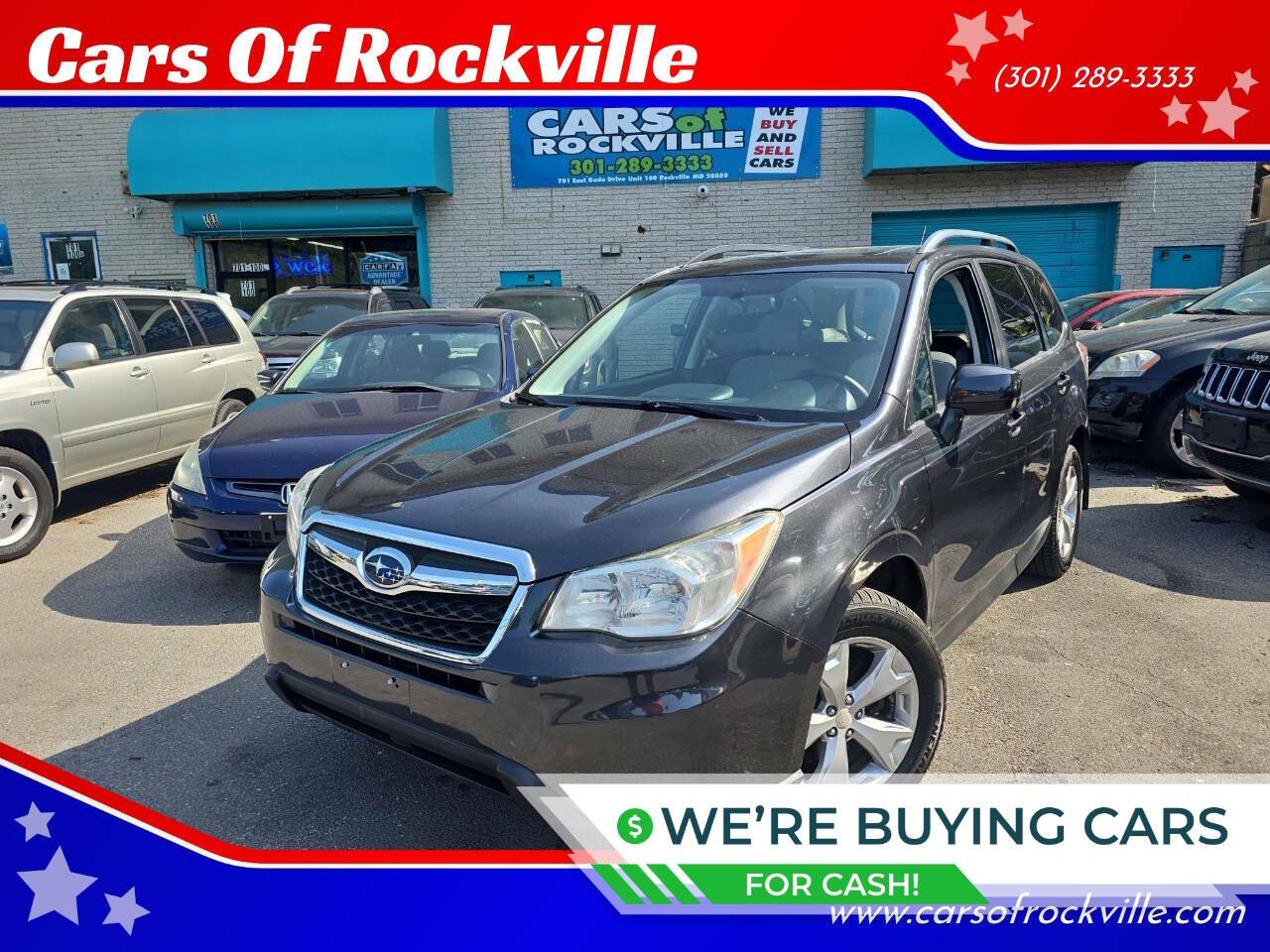 2015 Subaru Forester 2.5i Premium — SUV — 109,991 mi — Rockville, MD