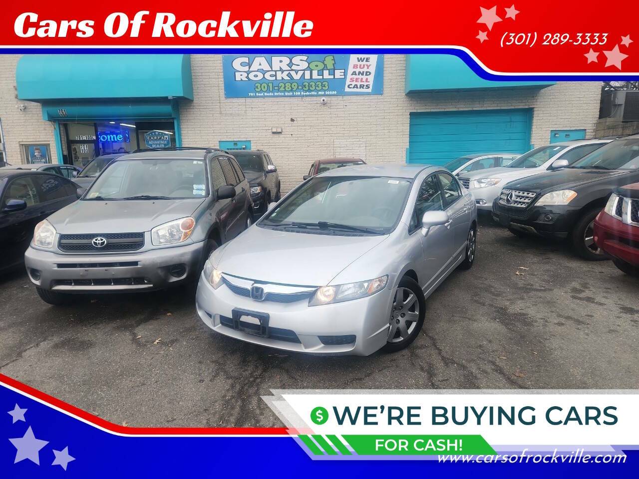 2009 Honda Civic LX — Sedan — 144,204 mi — Rockville, MD