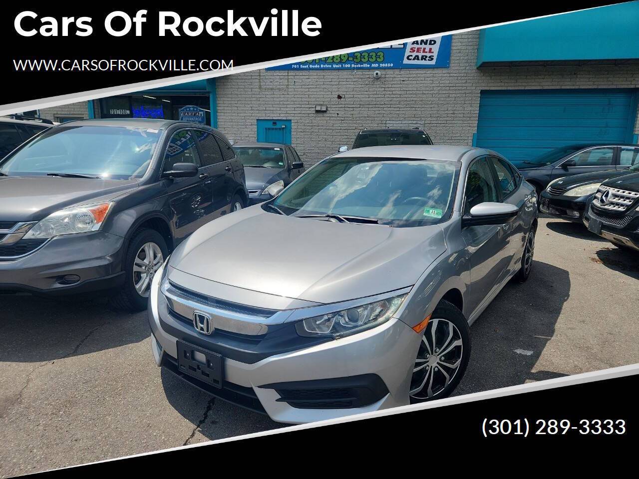 2016 Honda Civic LX — Sedan — 138,483 mi — Rockville, MD