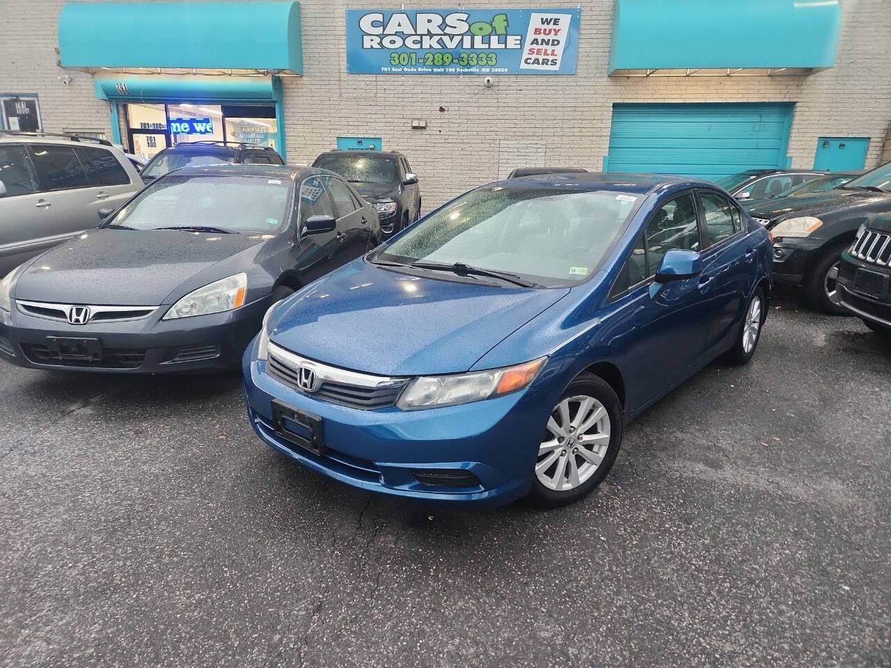 2012 Honda Civic EX — Sedan — 92,039 mi — Rockville, MD