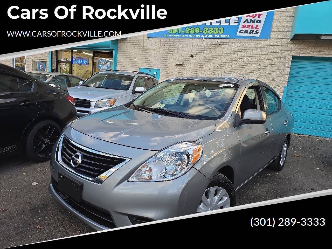 2012 Nissan Versa 1.6 SV — Sedan — 79,226 mi — Rockville, MD