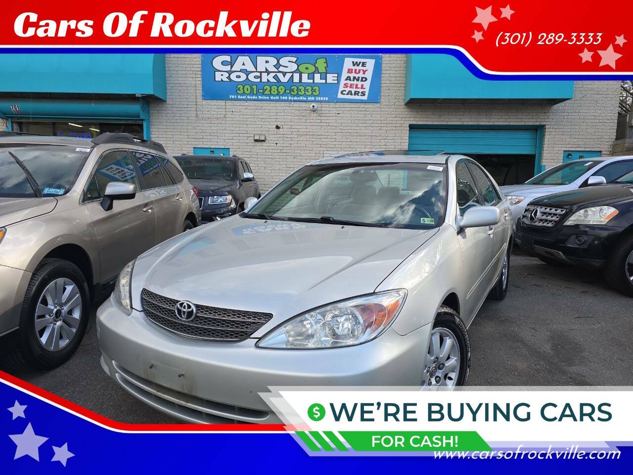 2004 Toyota Camry XLE — Sedan — 193,223 mi — Rockville, MD