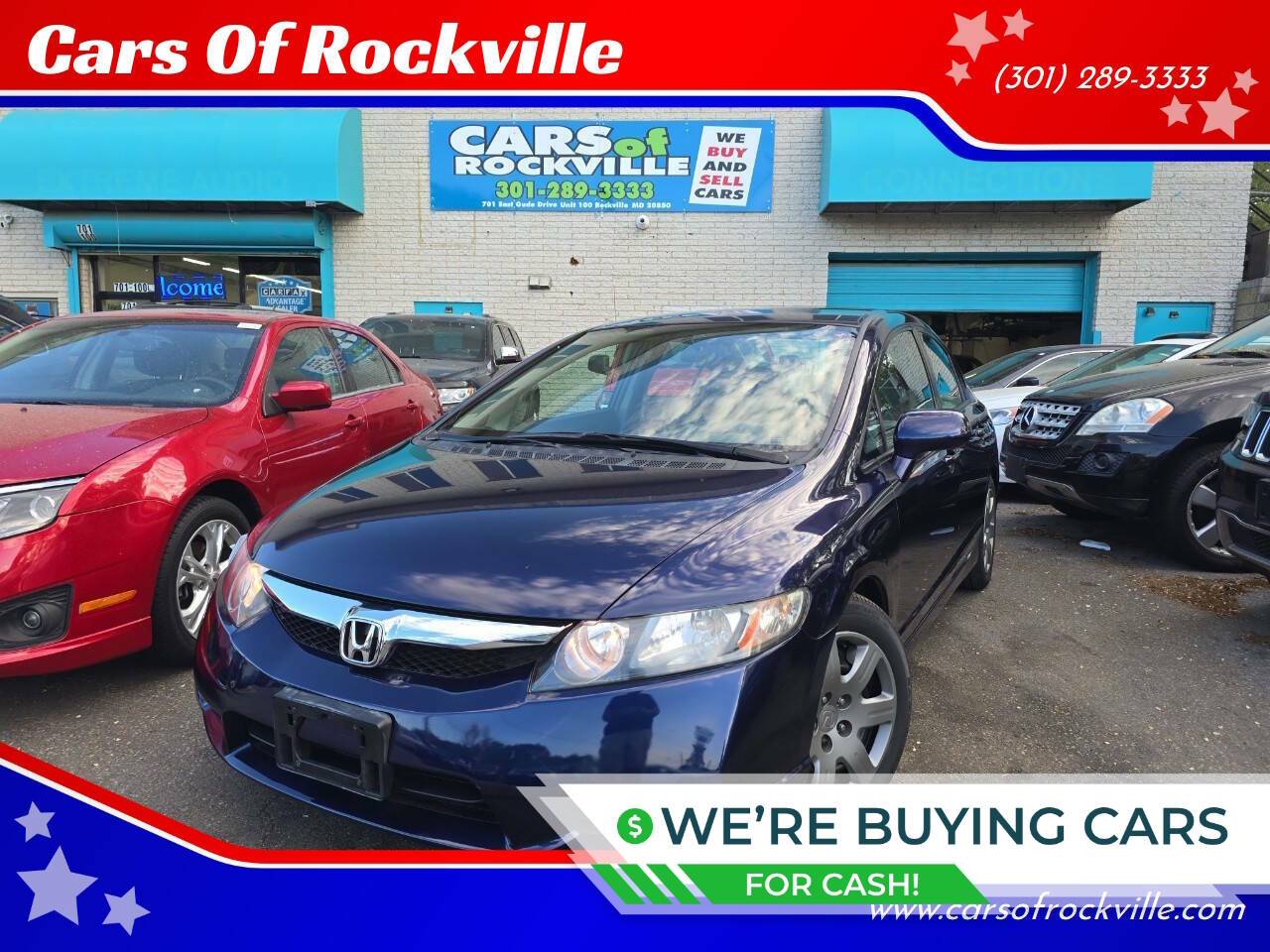 2010 Honda Civic LX — Sedan — 117,985 mi — Rockville, MD