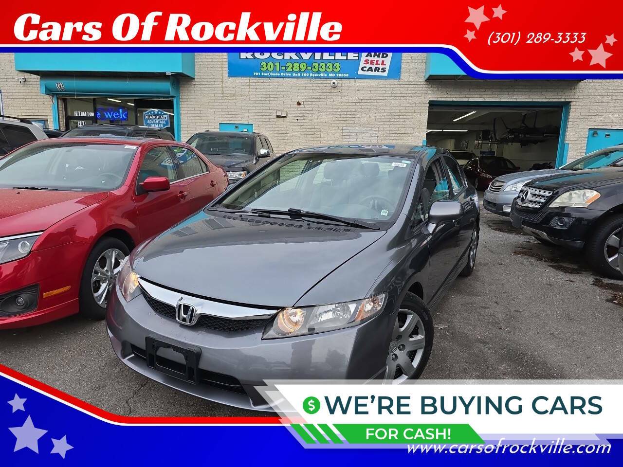 2011 Honda Civic LX — Sedan — 138,921 mi — Rockville, MD