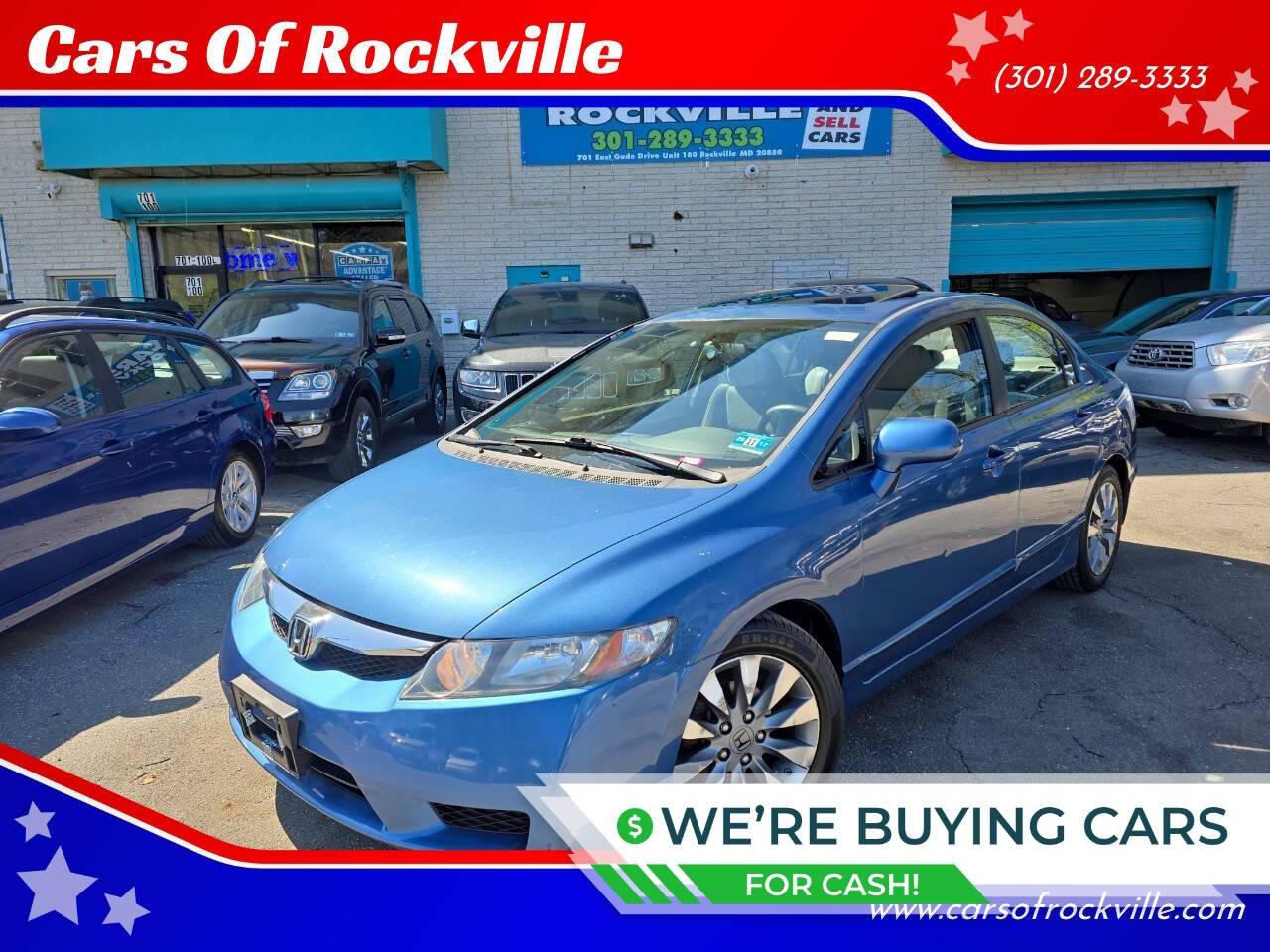 2009 Honda Civic EX — Sedan — 134,100 mi — Rockville, MD