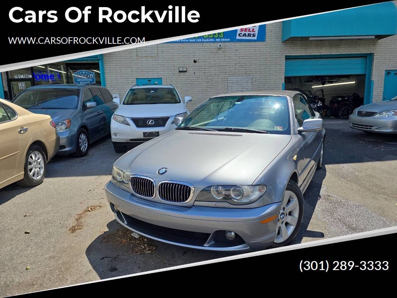 2005 BMW 3 Series 325Ci — Convertible — 102,458 mi — Rockville, MD