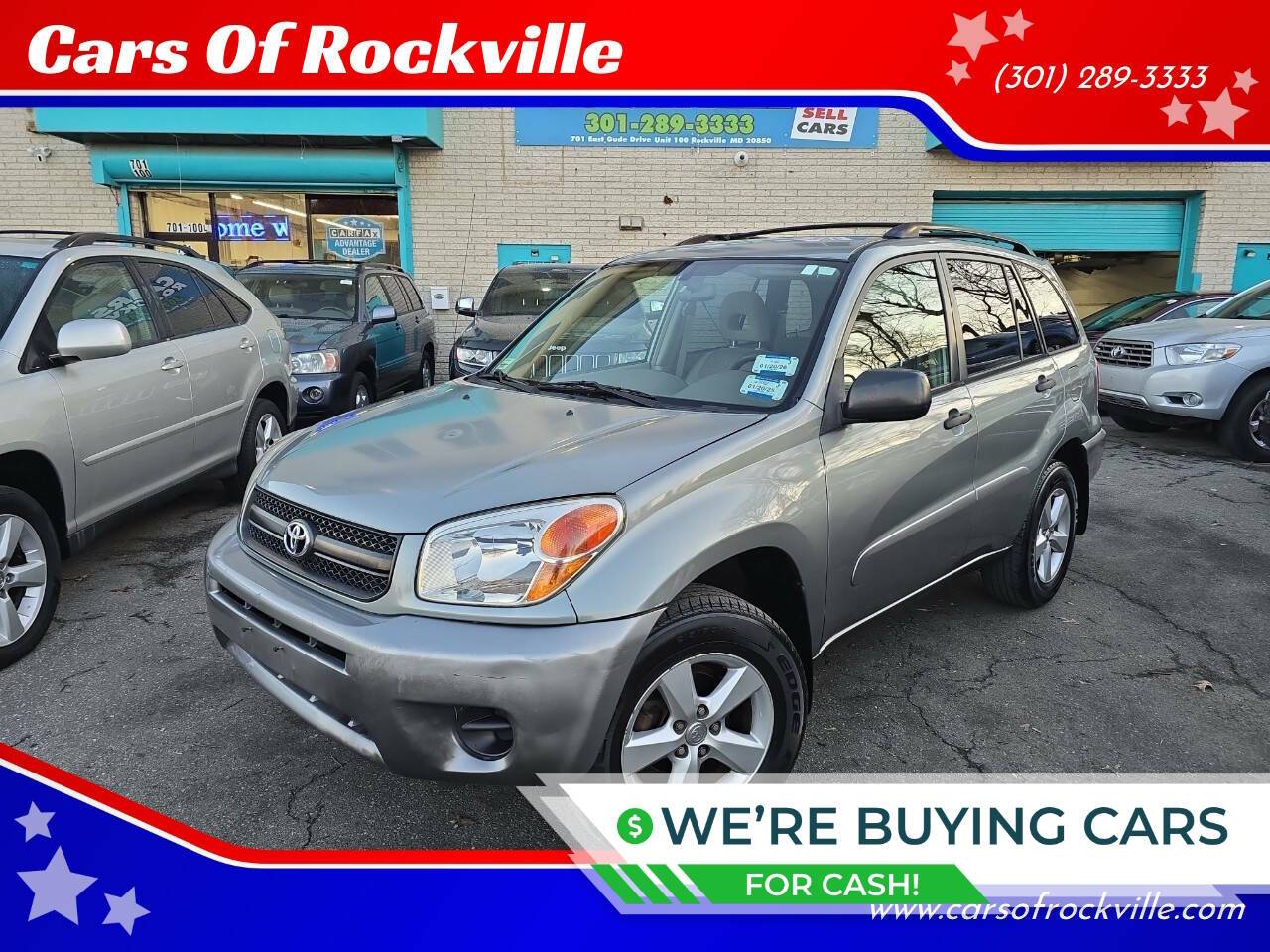 2004 Toyota RAV4 Base — SUV — 126,447 mi — Rockville, MD