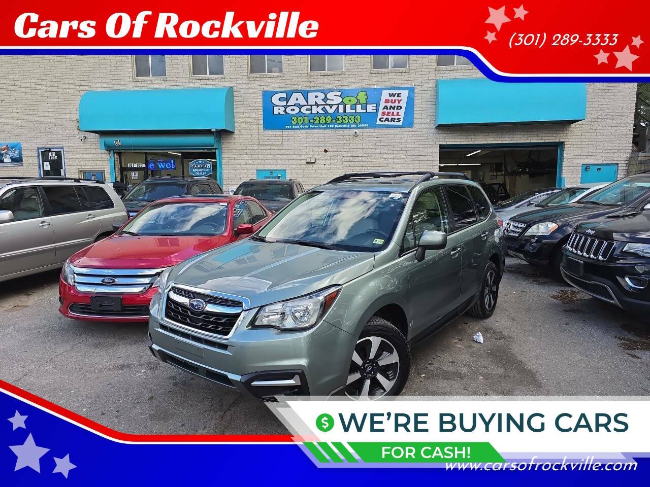 2017 Subaru Forester 2.5i Premium — SUV — 125,438 mi — Rockville, MD