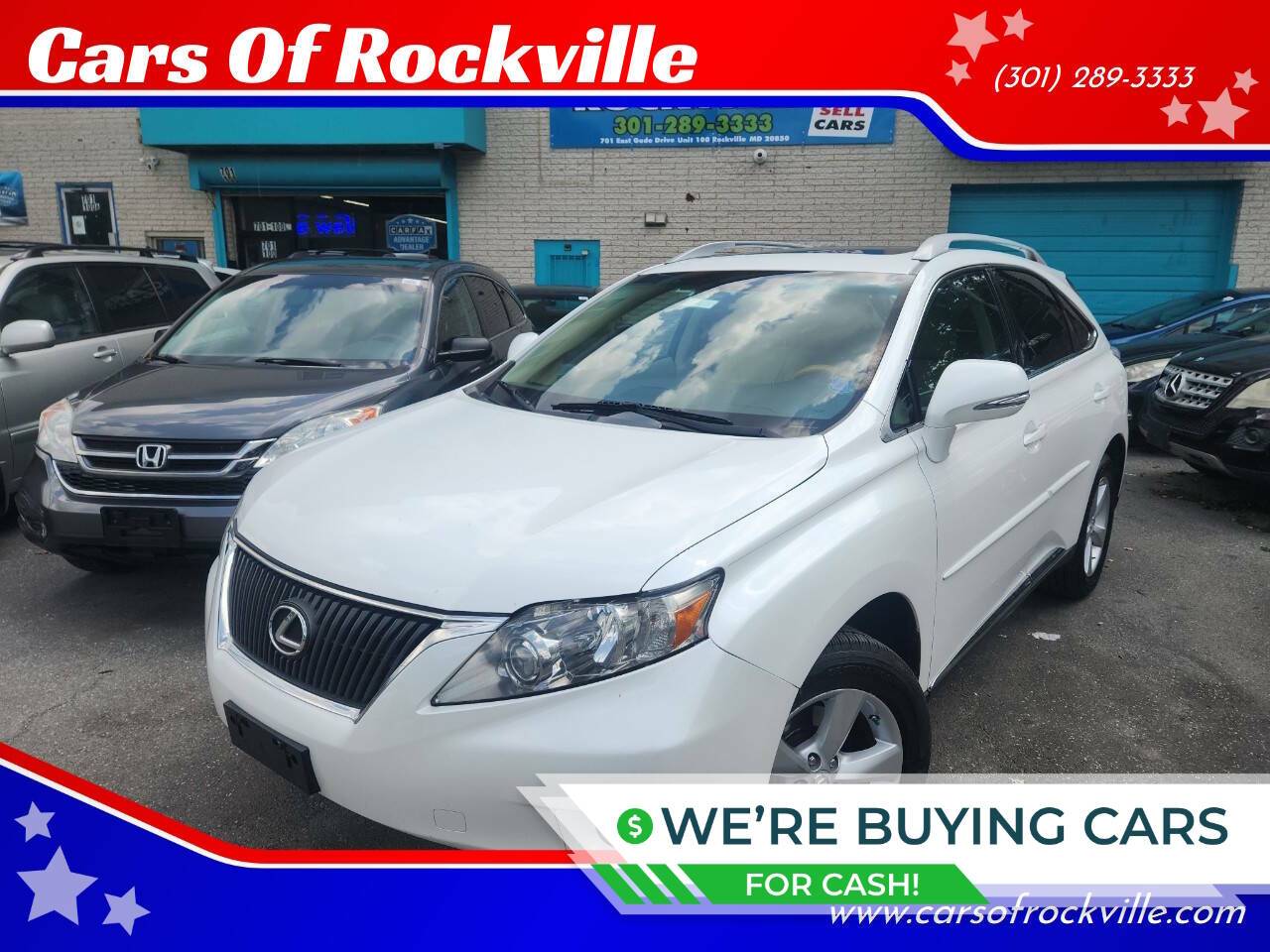 2010 Lexus RX RX 350 — SUV — 145,188 mi — Rockville, MD