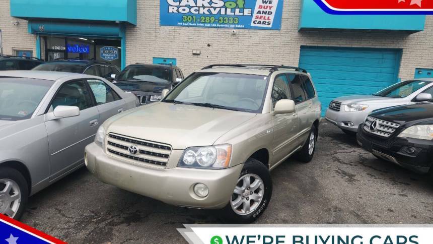 2003 Toyota Highlander Base V6 — SUV — 103,101 mi — Rockville, MD
