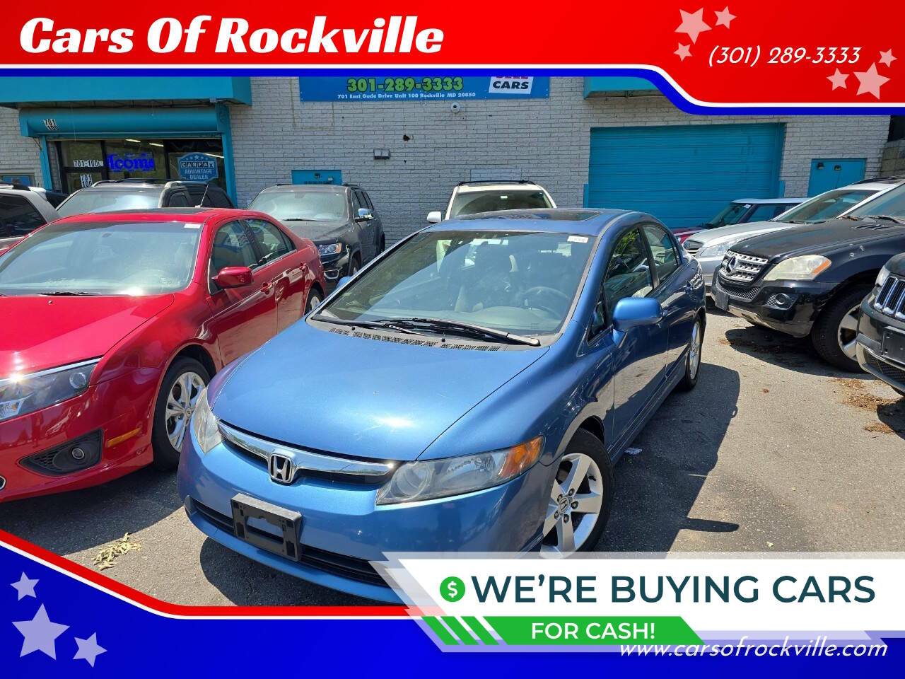 2007 Honda Civic EX — Sedan — 150,460 mi — Rockville, MD