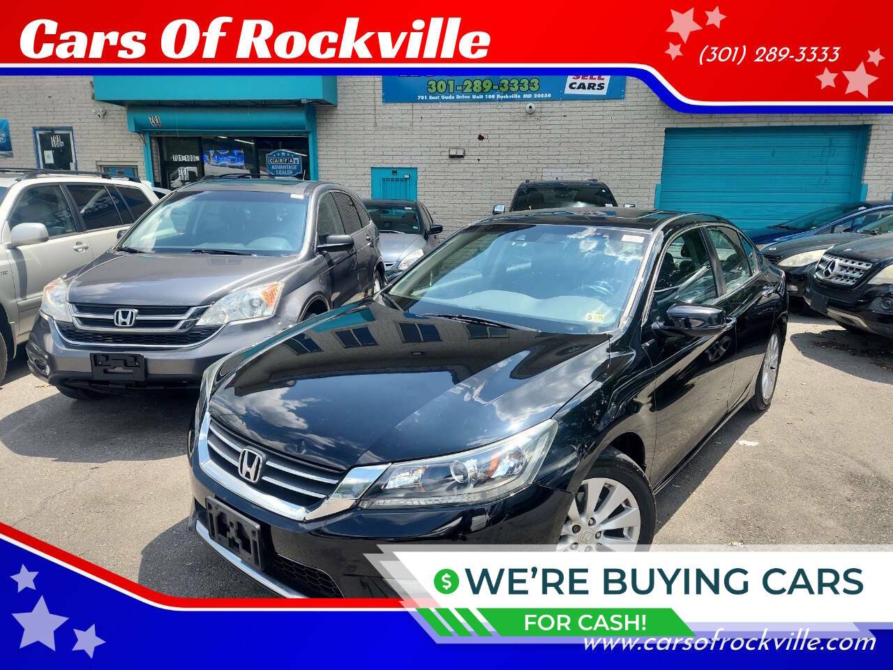 2014 Honda Accord EX-L — Sedan — 177,005 mi — Rockville, MD