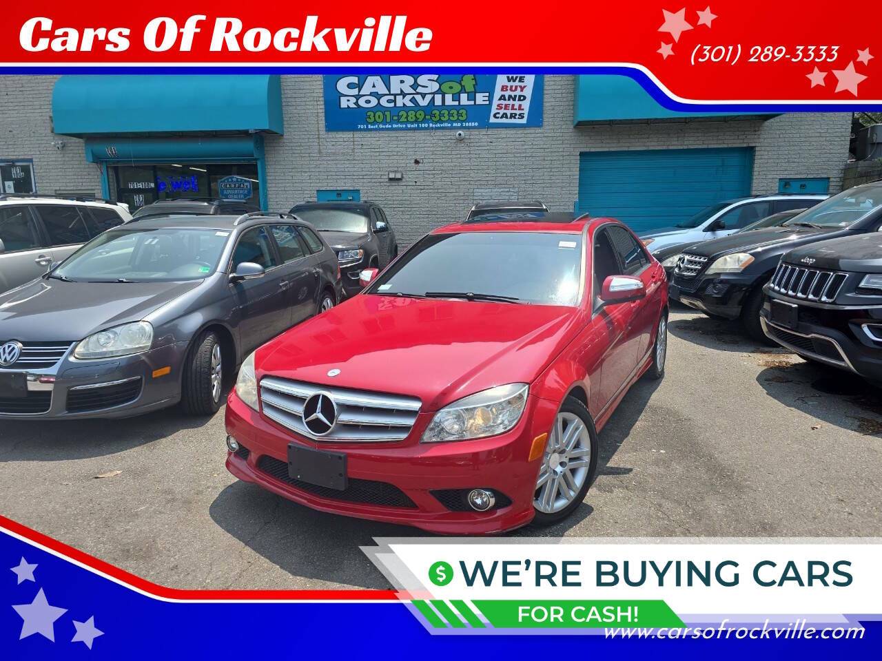 2008 Mercedes-Benz C-Class C 300 — Sedan — 55,109 mi — Rockville, MD