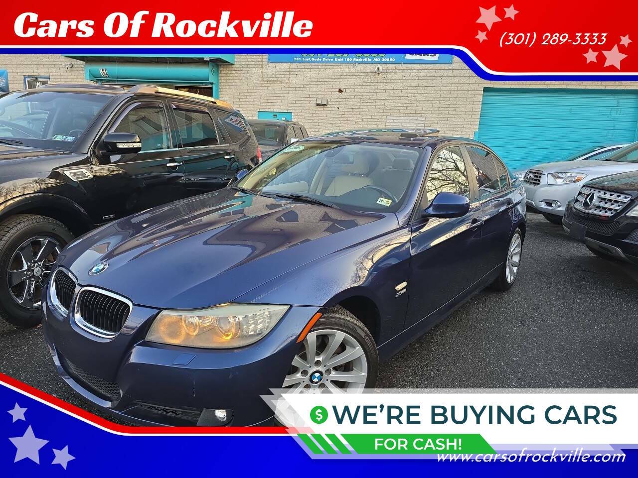 2011 BMW 3 Series 328i — Sedan — 163,430 mi — Rockville, MD