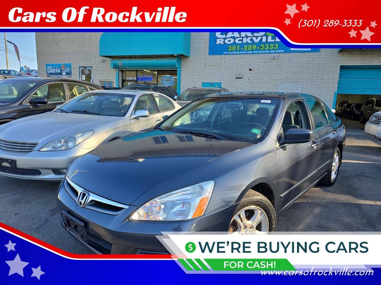 2007 Honda Accord LX — Sedan — 83,093 mi — Rockville, MD