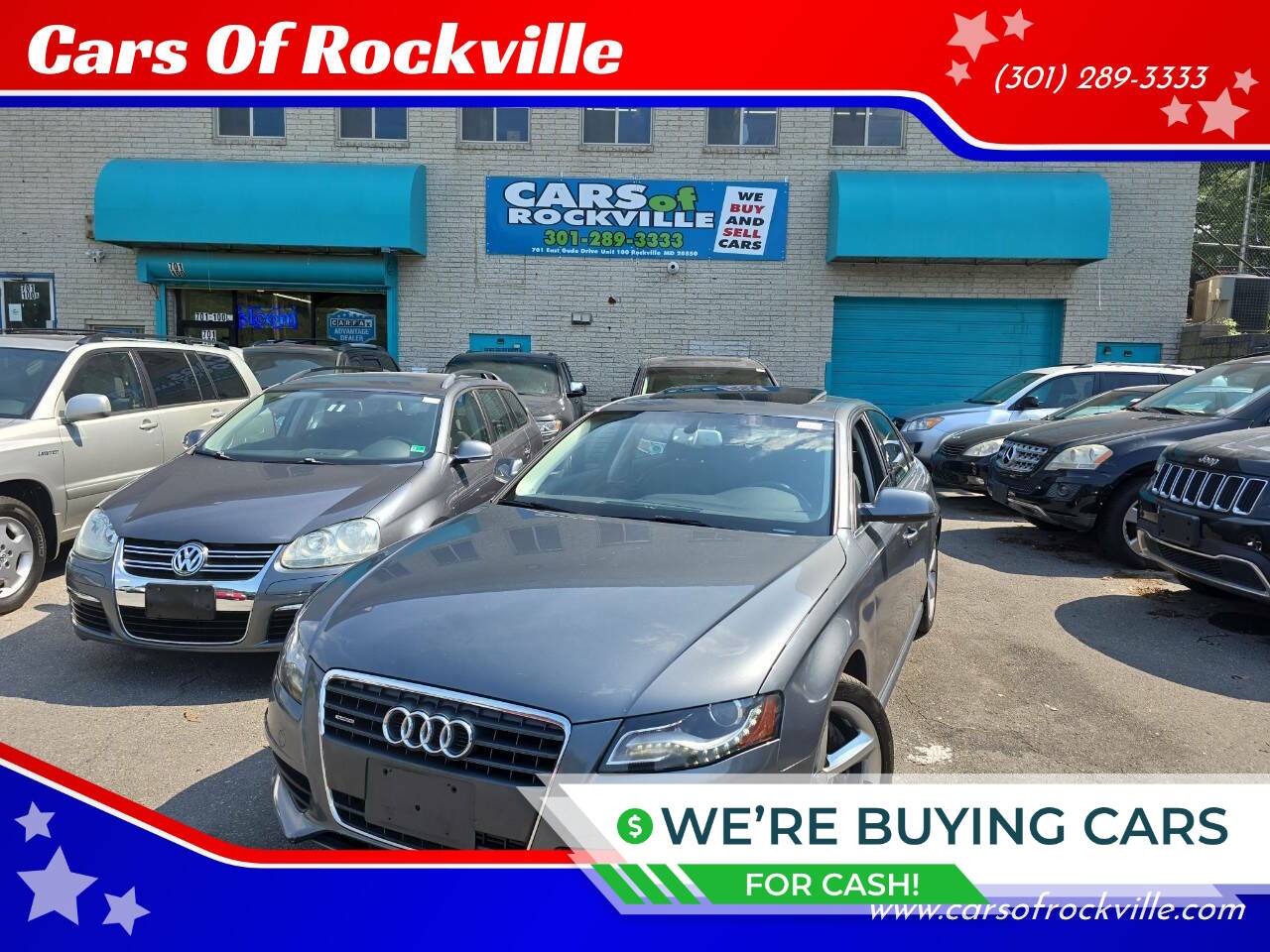2012 Audi A4 Premium Plus — Sedan — 108,656 mi — Rockville, MD