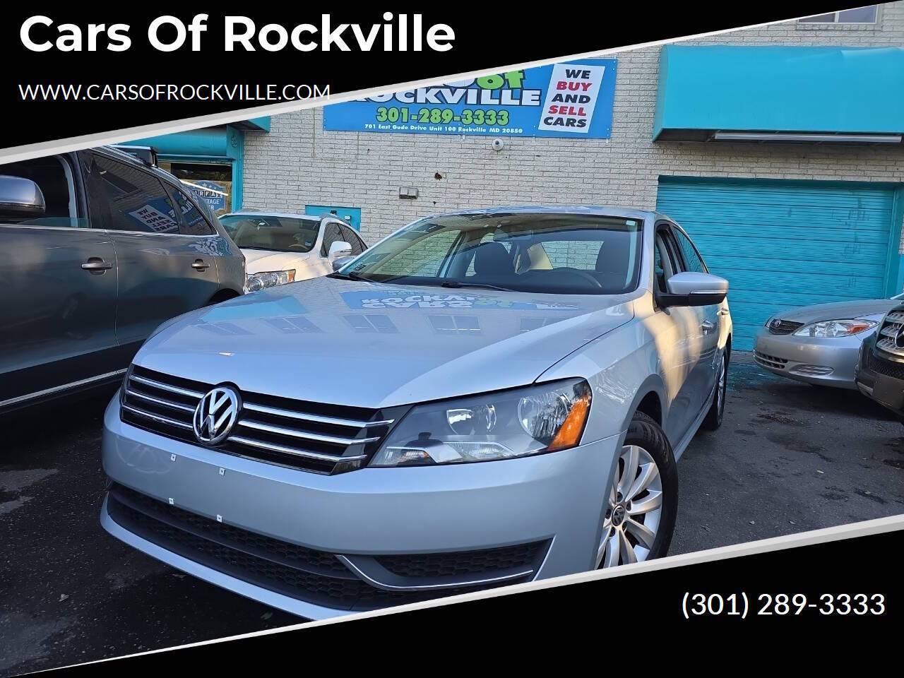 2013 Volkswagen Passat S — Sedan — 106,189 mi — Rockville, MD