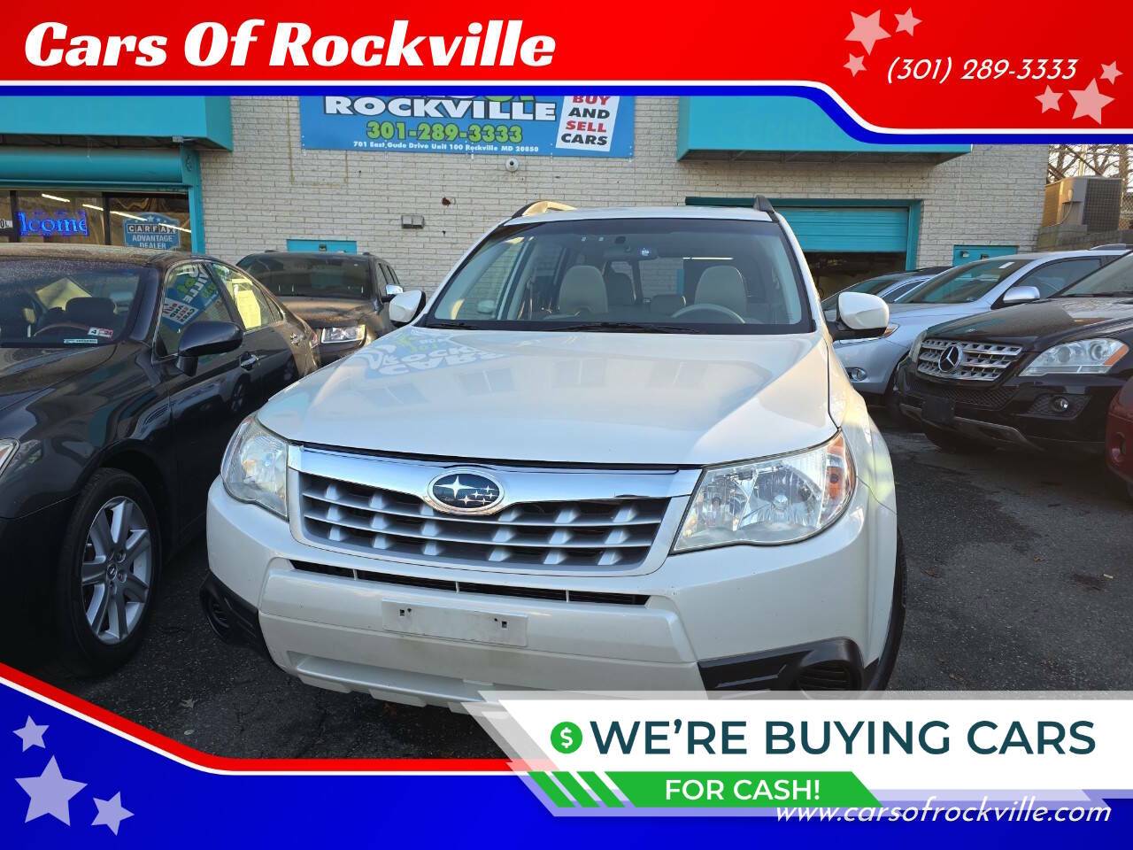 2012 Subaru Forester 2.5X Premium — SUV — 121,977 mi — Rockville, MD