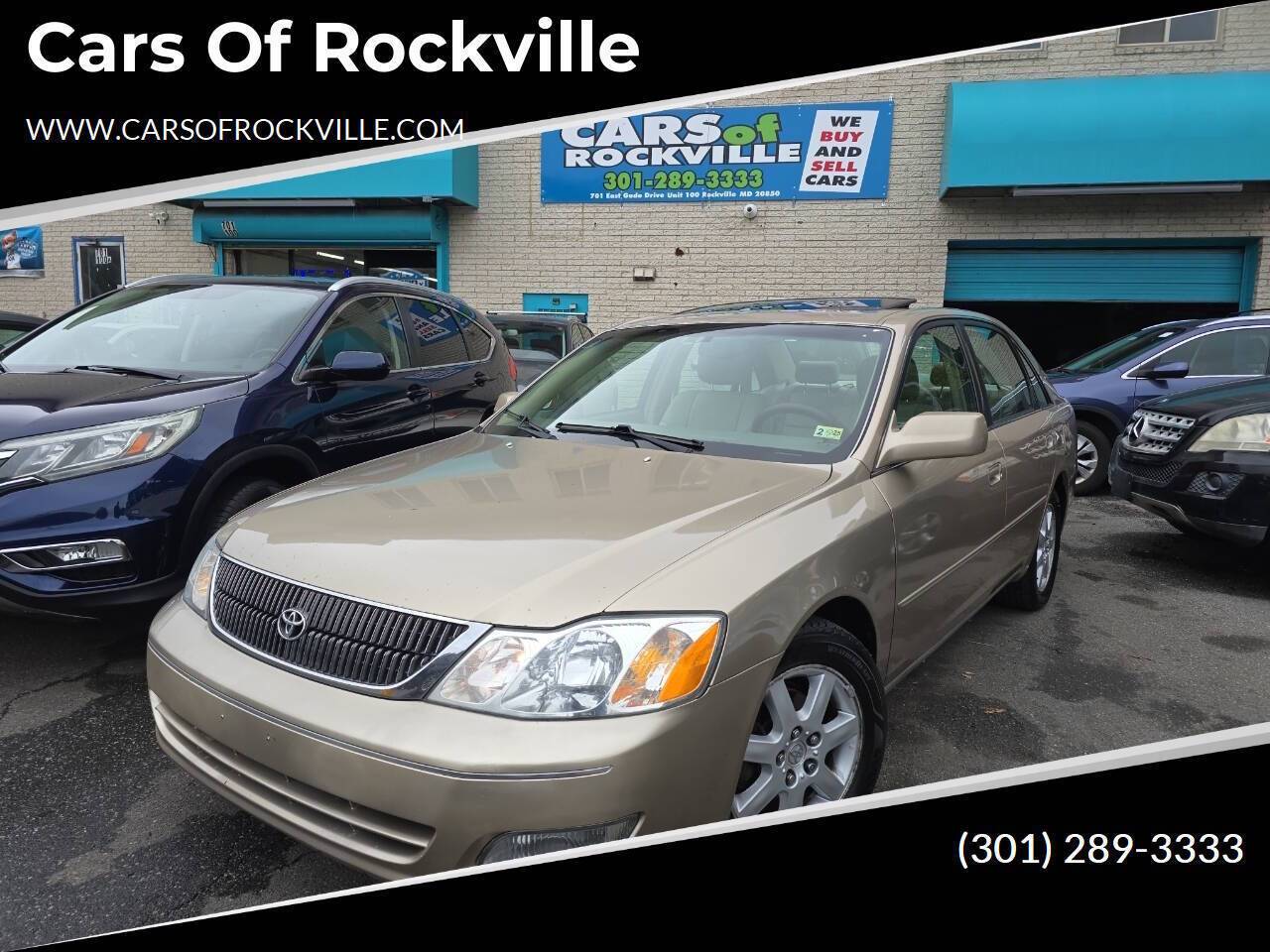 2001 Toyota Avalon XLS — Sedan — 177,114 mi — Rockville, MD