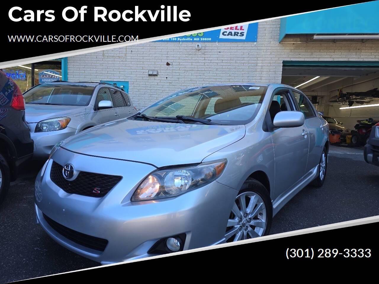 2009 Toyota Corolla S — Sedan — 129,384 mi — Rockville, MD