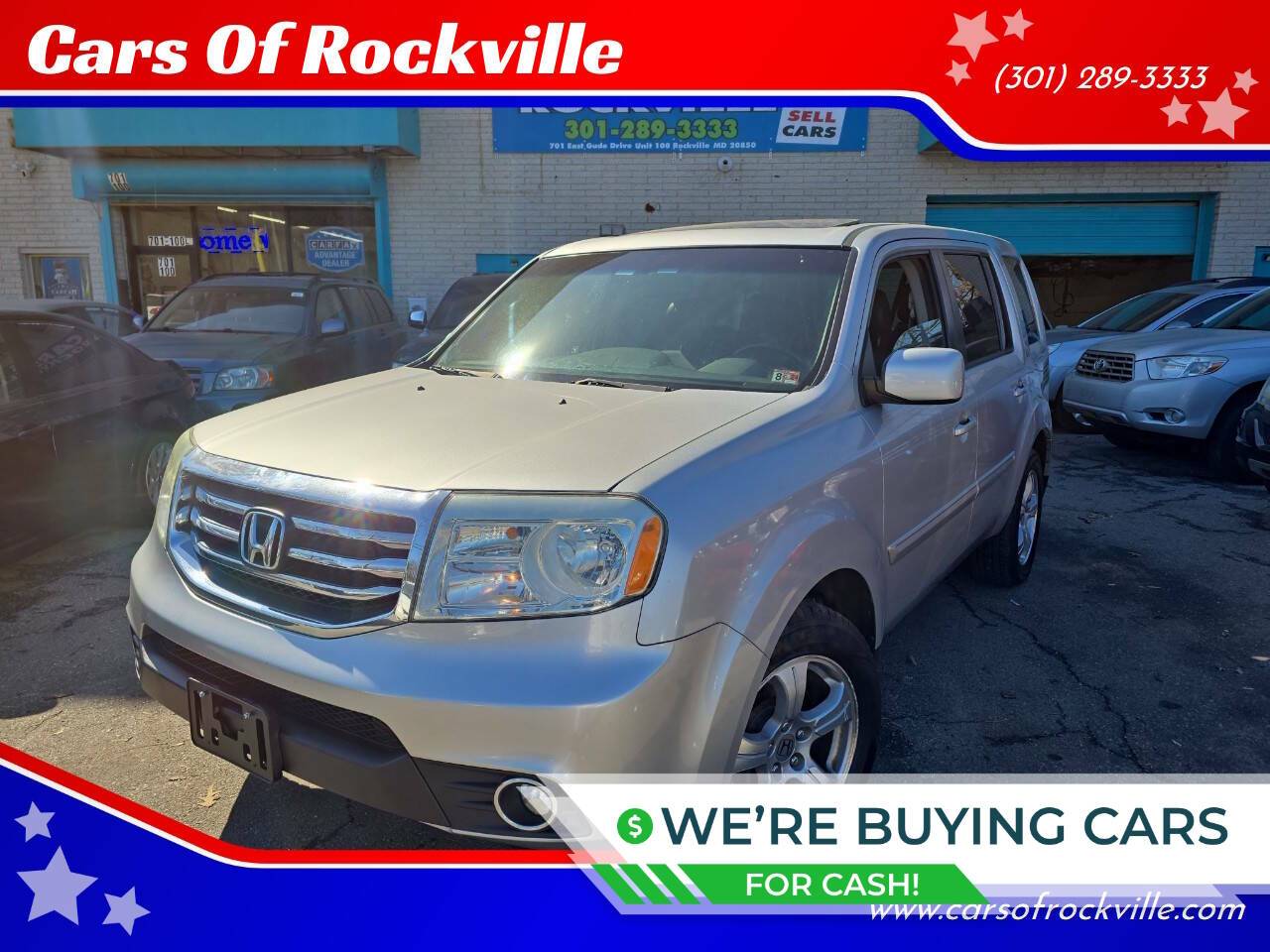 2012 Honda Pilot EX-L — SUV — 226,233 mi — Rockville, MD