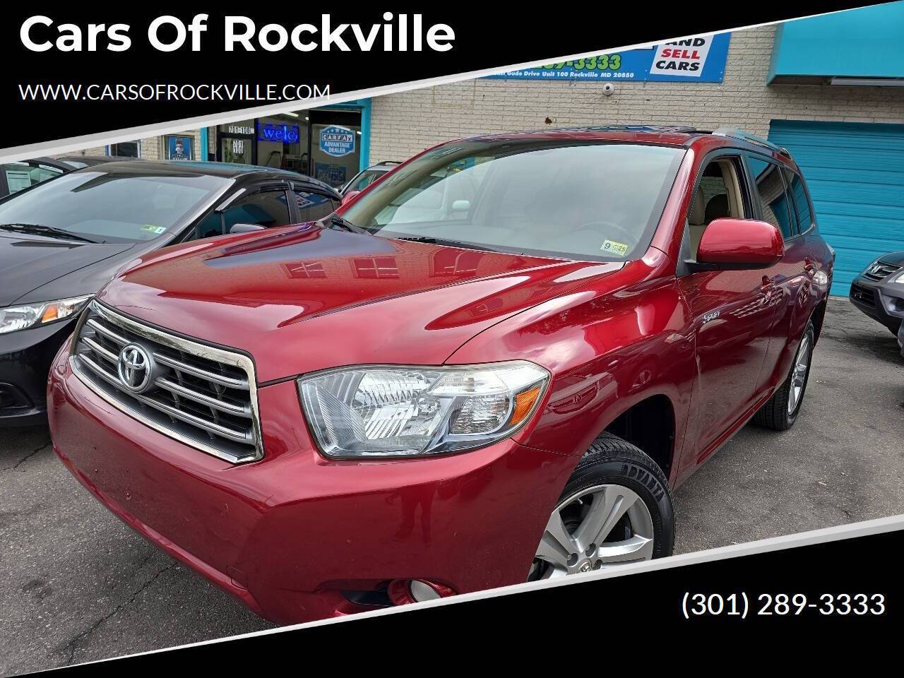 2008 Toyota Highlander Sport — SUV — 137,997 mi — Rockville, MD