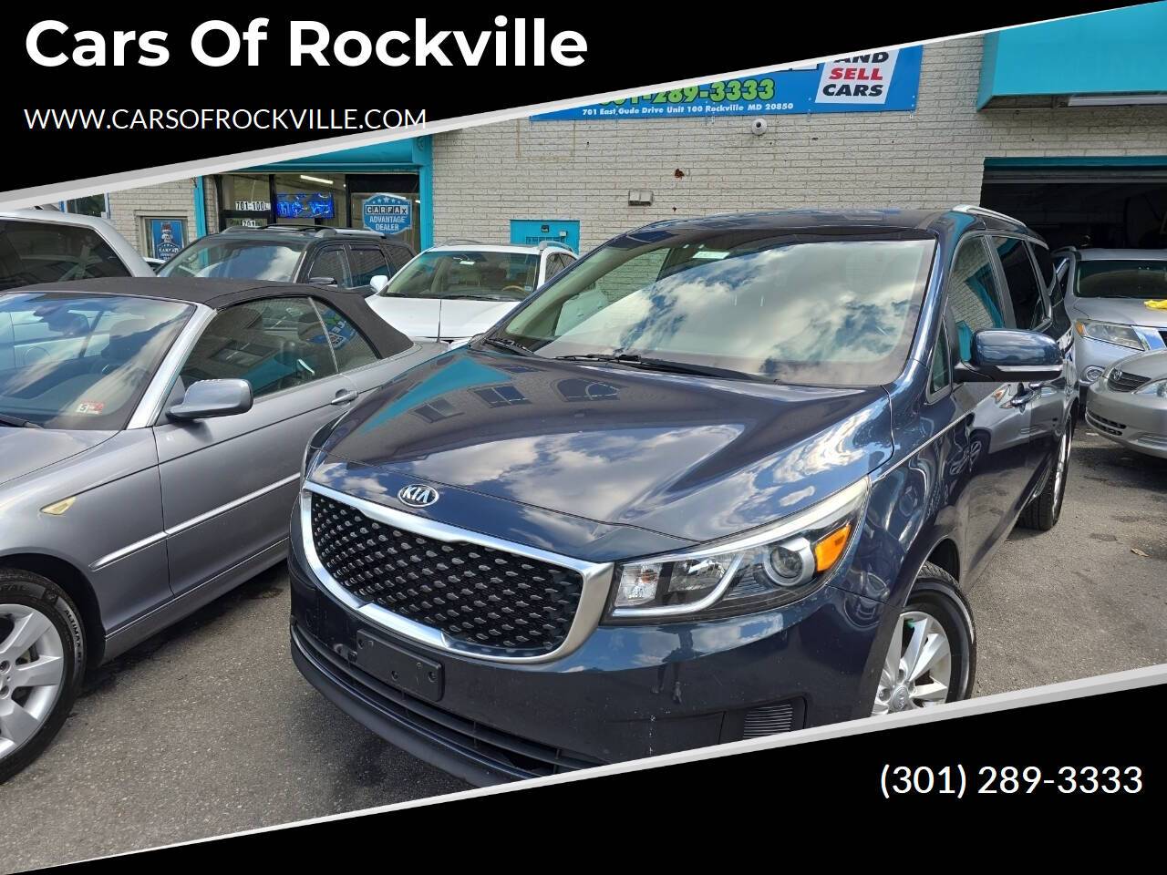 2016 Kia Sedona LX — Minivan — 118,261 mi — Rockville, MD