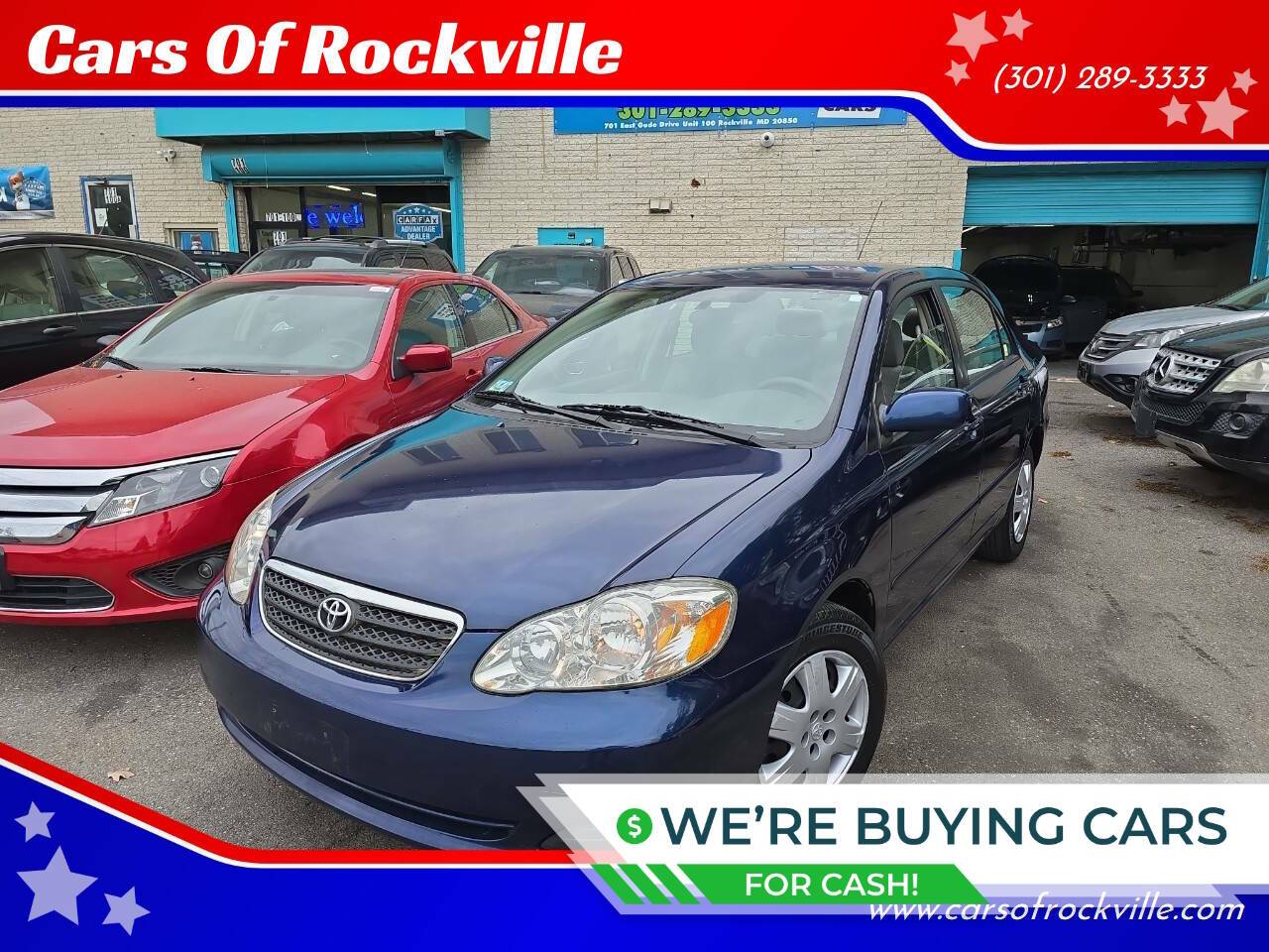 2005 Toyota Corolla LE — Sedan — 120,895 mi — Rockville, MD