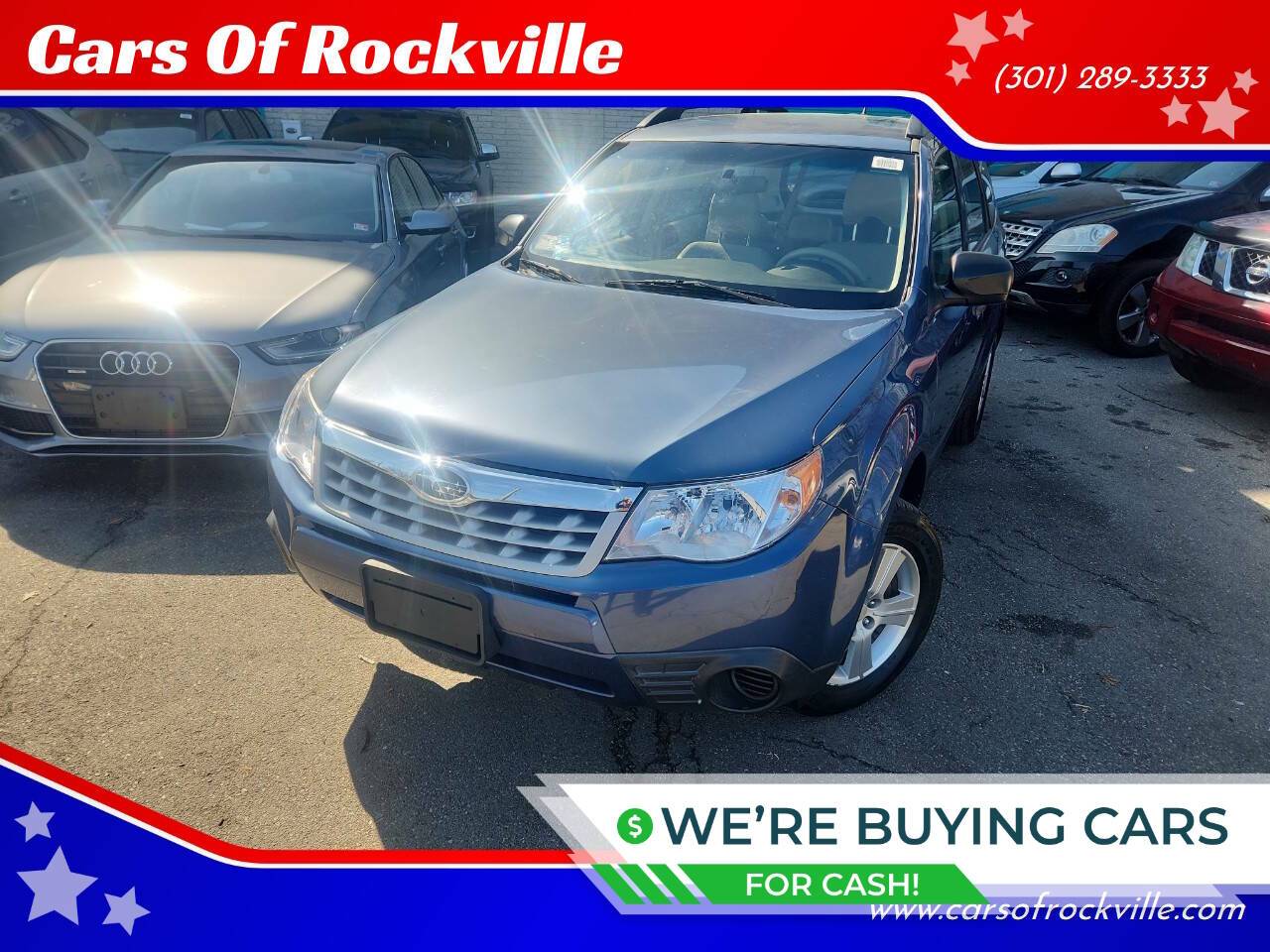 2013 Subaru Forester 2.5X — SUV — 102,970 mi — Rockville, MD