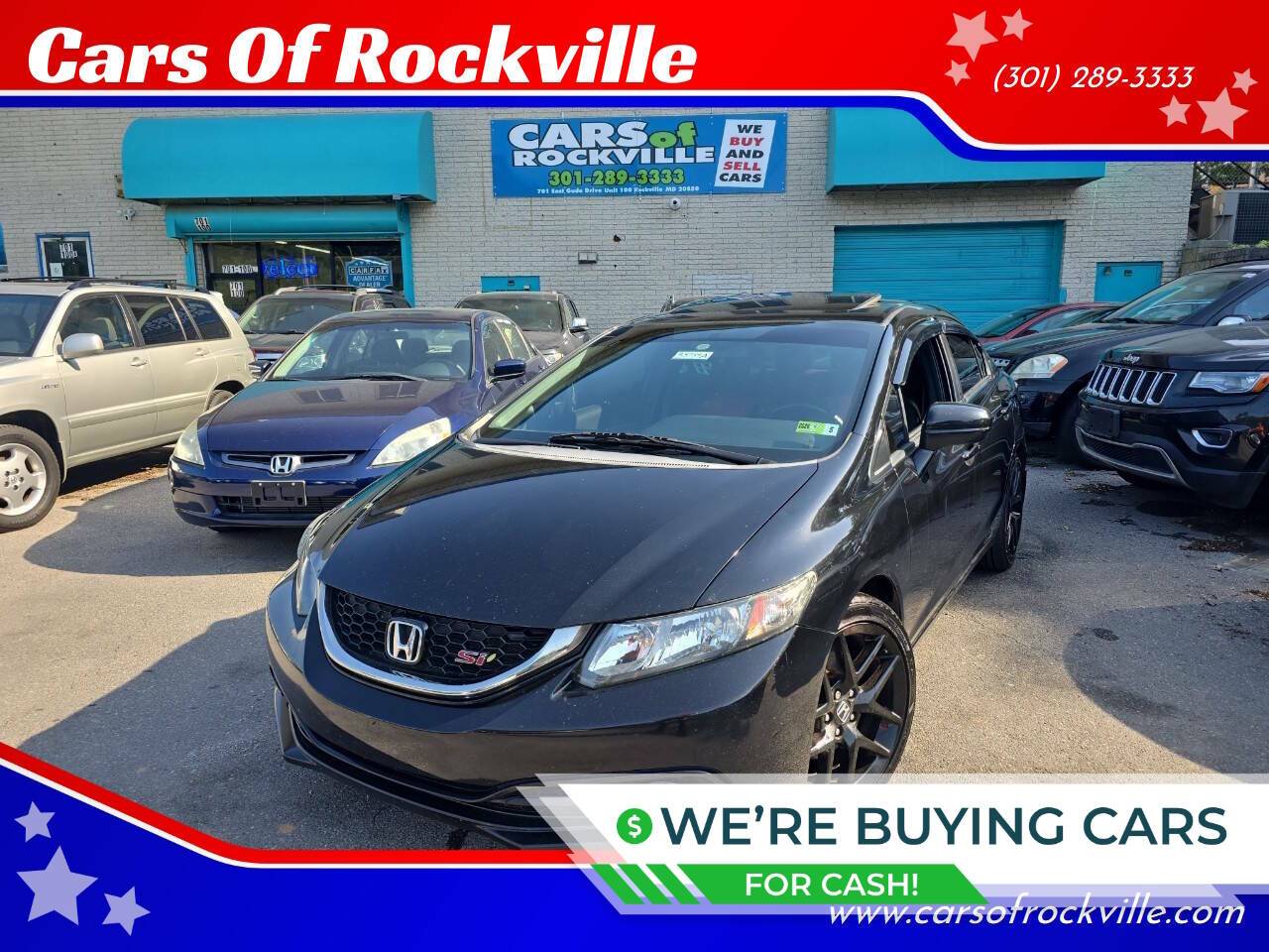 2015 Honda Civic Si — Sedan — 180,475 mi — Rockville, MD