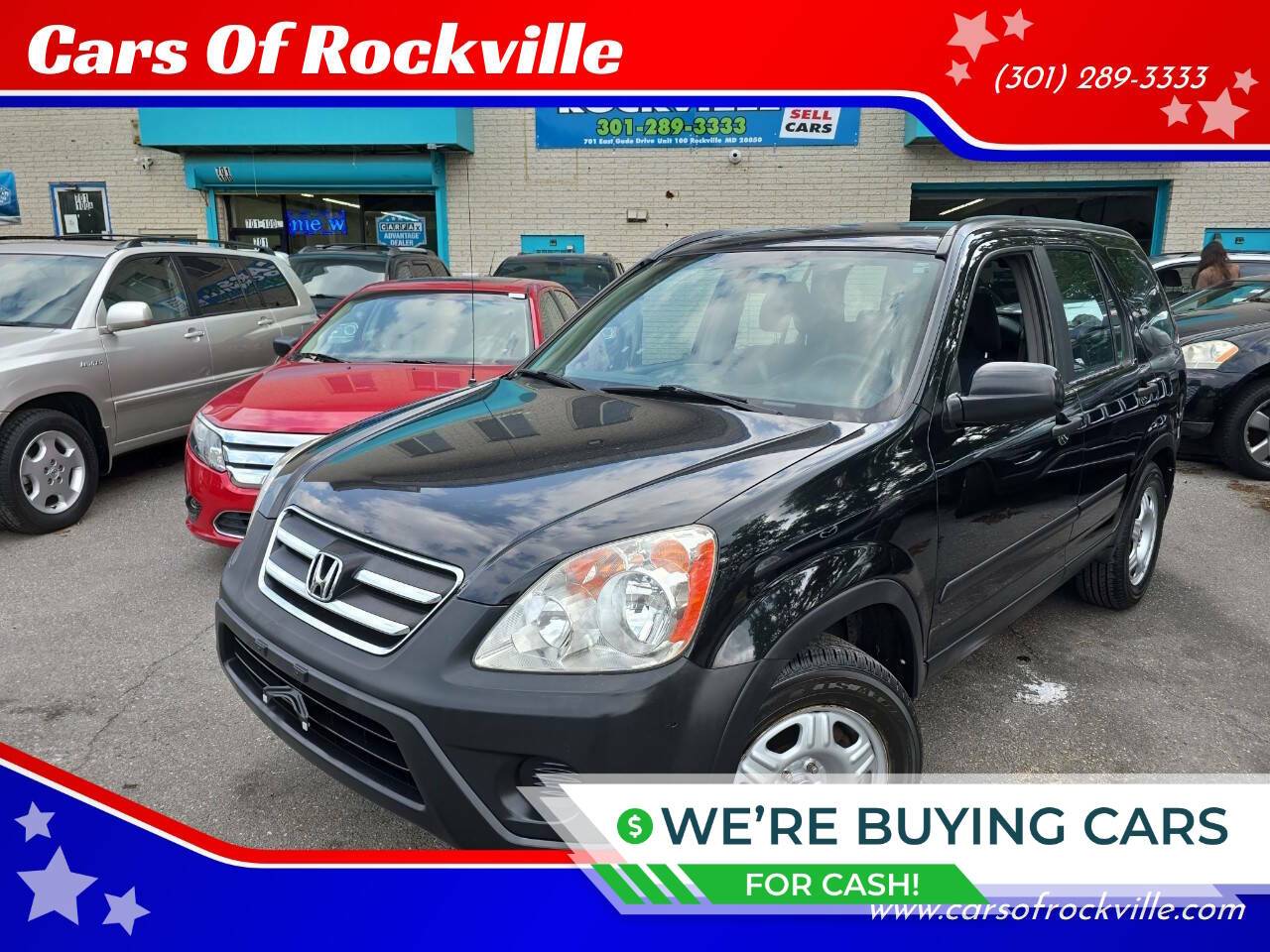 2005 Honda CR-V LX — SUV — 128,612 mi — Rockville, MD