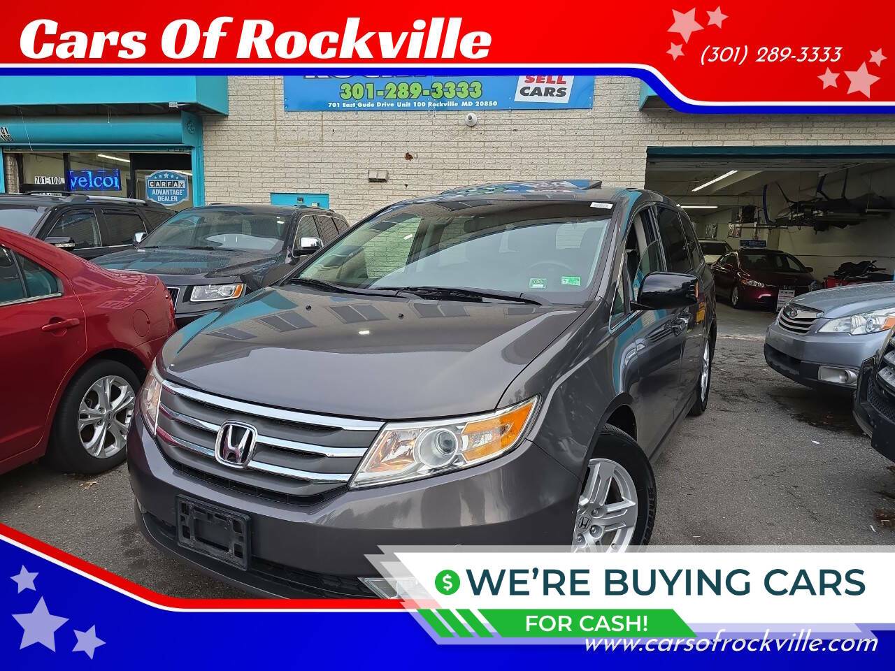 2011 Honda Odyssey Touring — Minivan — 88,273 mi — Rockville, MD