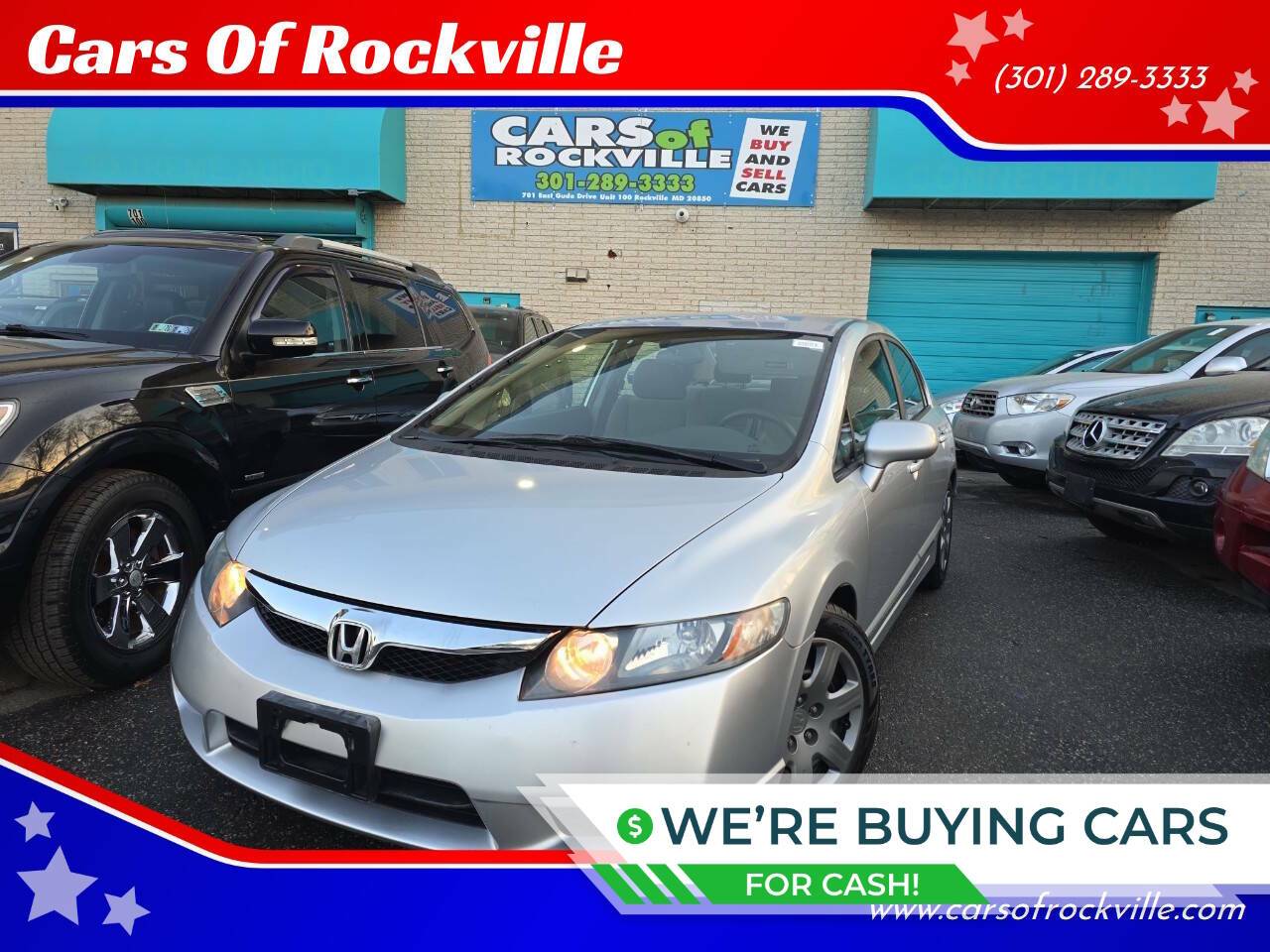 2009 Honda Civic LX — Sedan — 98,836 mi — Rockville, MD