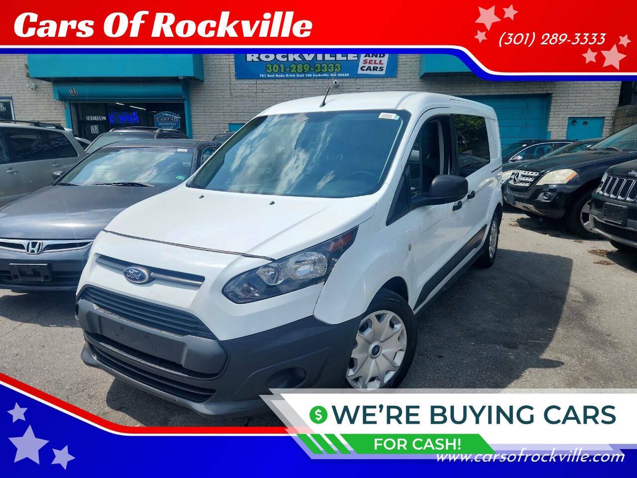 2016 Ford Transit Connect Van XL — Cargo Van — 108,864 mi — Rockville, MD